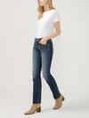 Suki Mid Rise Straight Leg Jeans image number 2