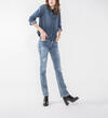 Aiko Slim Boot Medium Wash, , hi-res image number 3