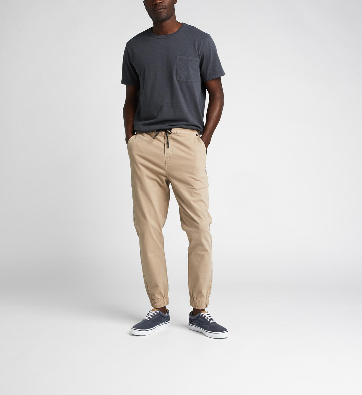 Fowler Color Wash Jogger Final Sale, Khaki, hi-res image number 3