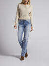 Elyse Mid Rise Slim Bootcut Jeans image number 0