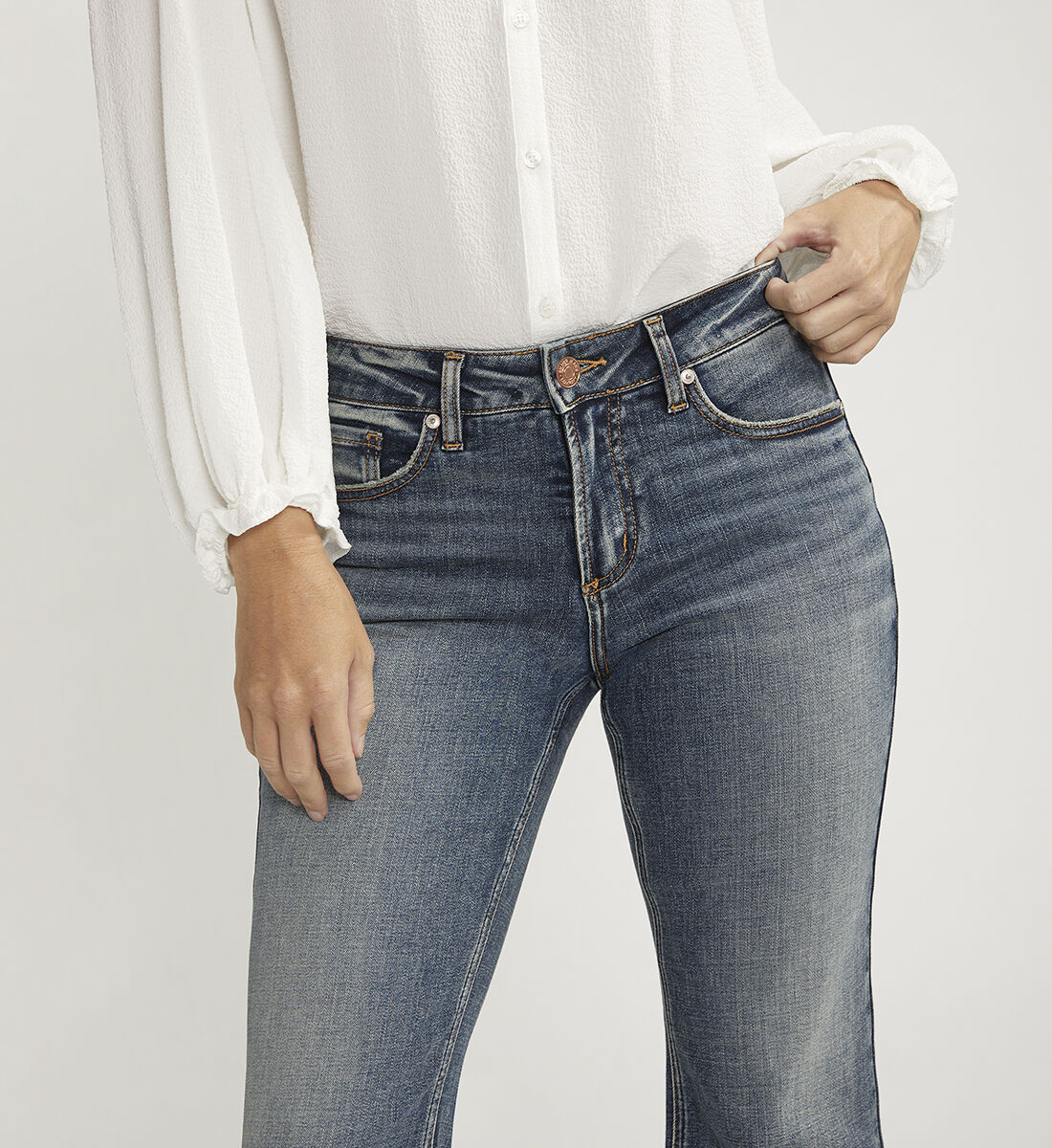 Levi's cropped flare jeans sales