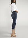 Suki Mid Rise Luxe Stretch Capri image number 2