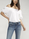 Britt Low Rise Slim Bootcut Jeans image number 3
