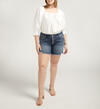 Boyfriend Mid Rise Shorts Plus Size, , hi-res image number 0
