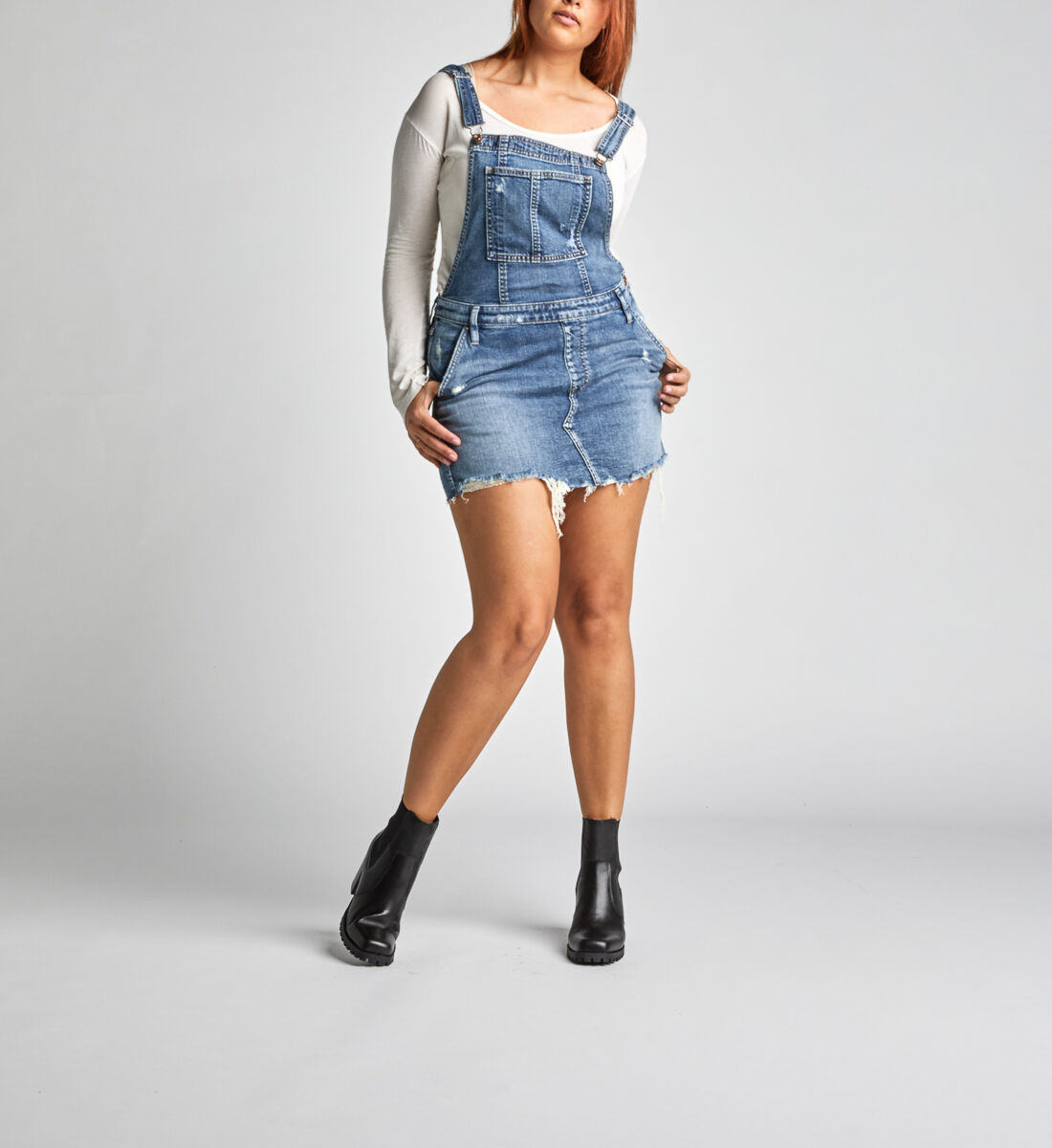 Denim skirtall discount
