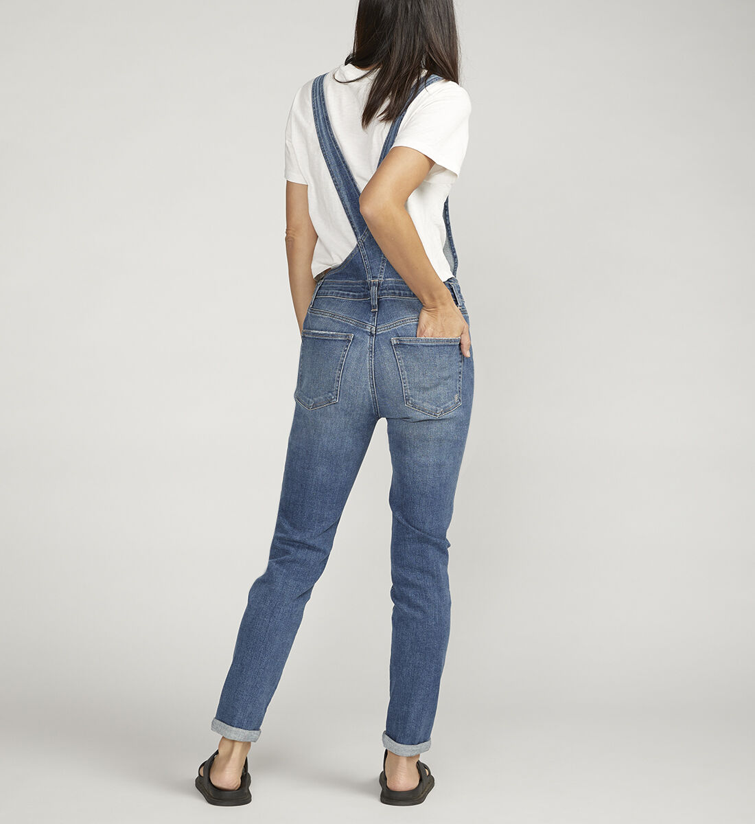 Super skinny shop overalls men's