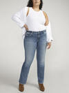 Britt Low Rise Slim Bootcut Jeans Plus Size image number 4