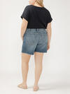 Highly Desirable High Rise Long Shorts Plus Size image number 1
