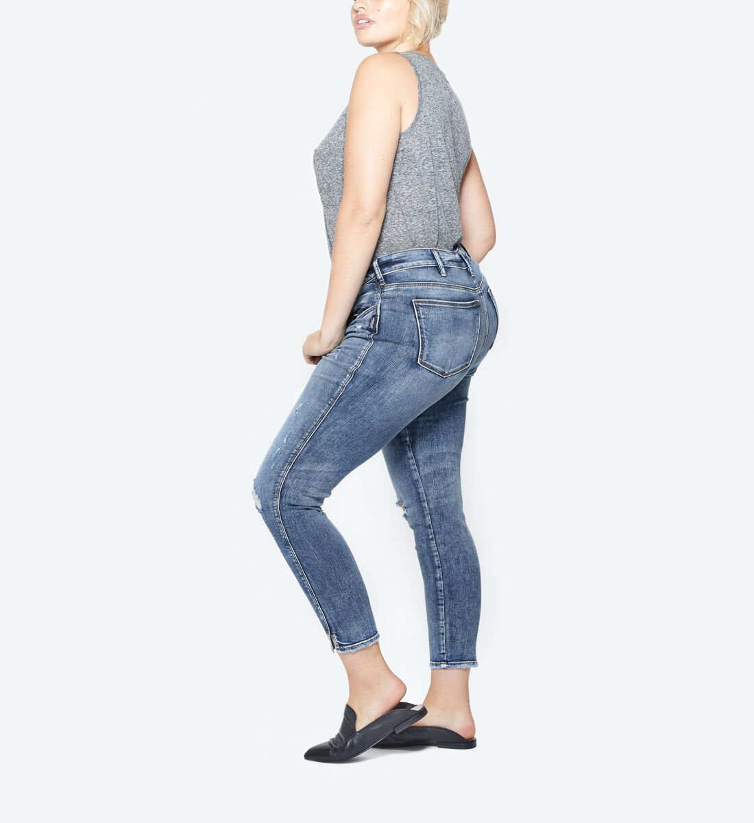 Plus size sales acid wash jeggings