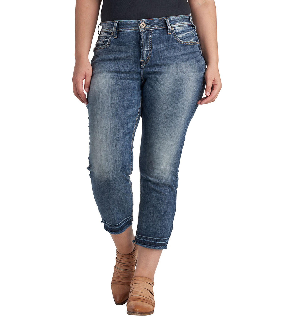 Avery Skinny Crop Dark Wash, , hi-res image number 0