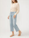 Mid Rise Relaxed Straight Leg Jeans image number 2