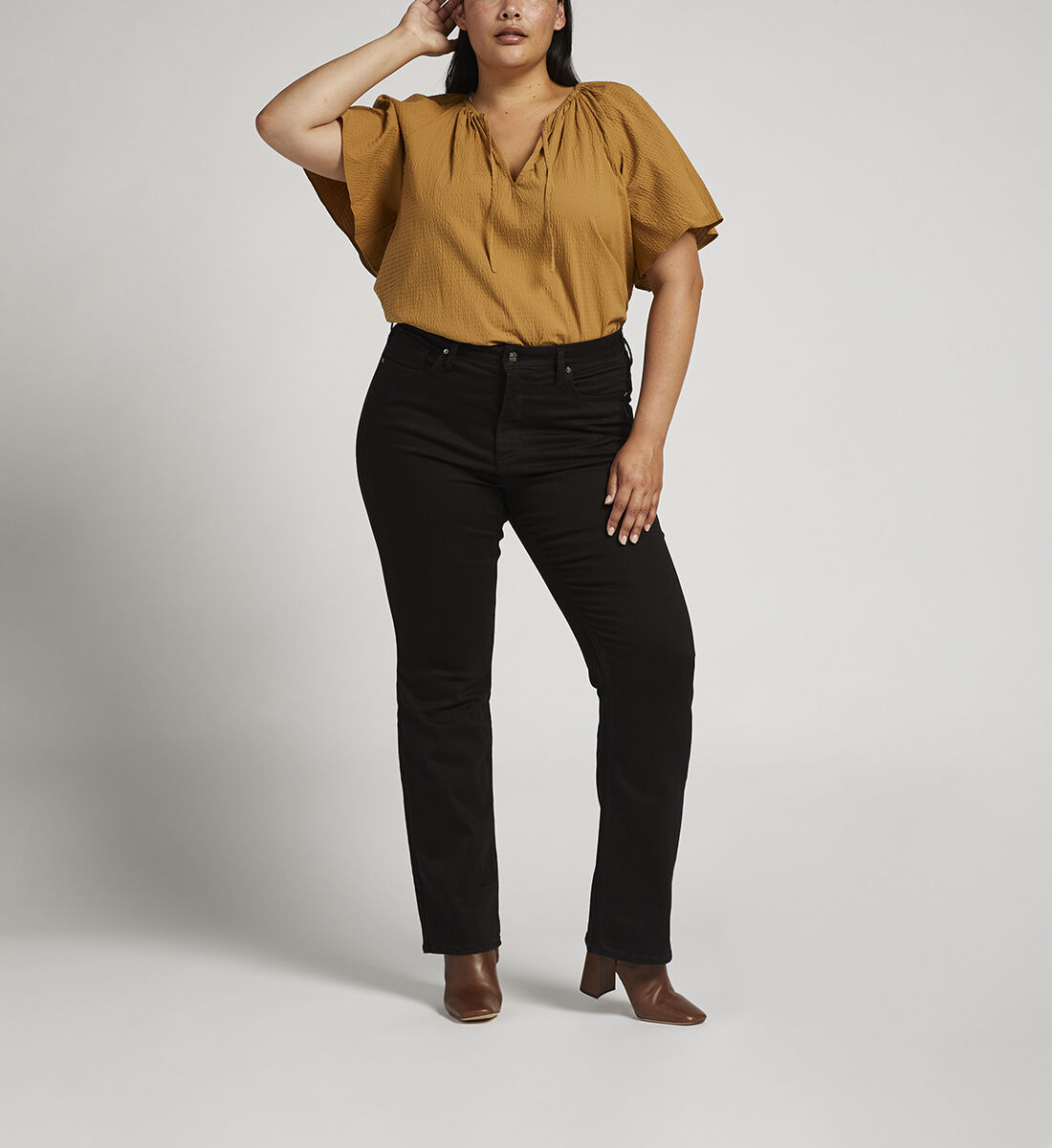 Buy Infinite Fit High Rise Bootcut Jeans Plus Size for CAD 44.00