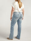Elyse Mid Rise Slim Bootcut Jeans Plus Size image number 1