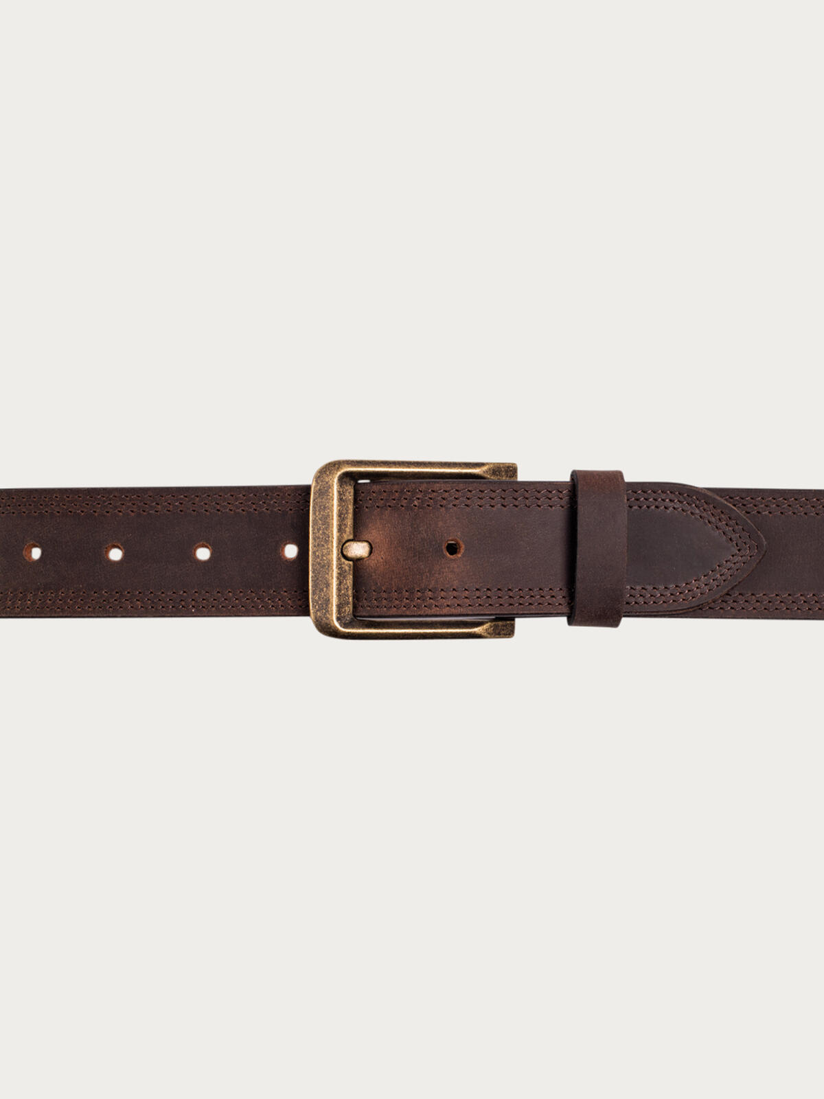 Men's 40MM Genuine Crazy Horse Leather Belt image number 0