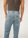 Eddie Athletic Fit Tapered Leg Luxe Heritage Jeans image number 4