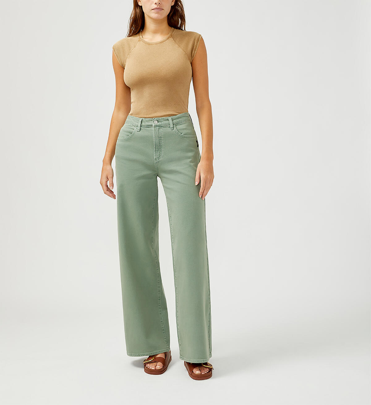 Highly Desirable High Rise Ultra Wide Leg Jeans, , hi-res image number 0
