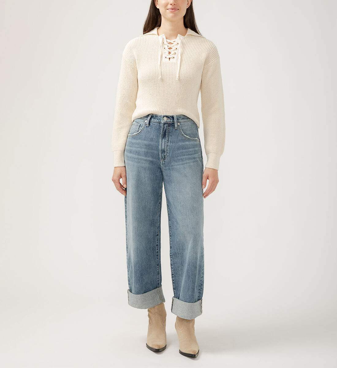 ランキングや新製品 Baggy 90s Buy Mid 108.00 CAD for Jeans Leg Wide Rise ブロメリア・エアープランツ