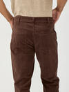 Eddie Classic Athletic Fit Tapered Leg Corduroy Pants image number 4