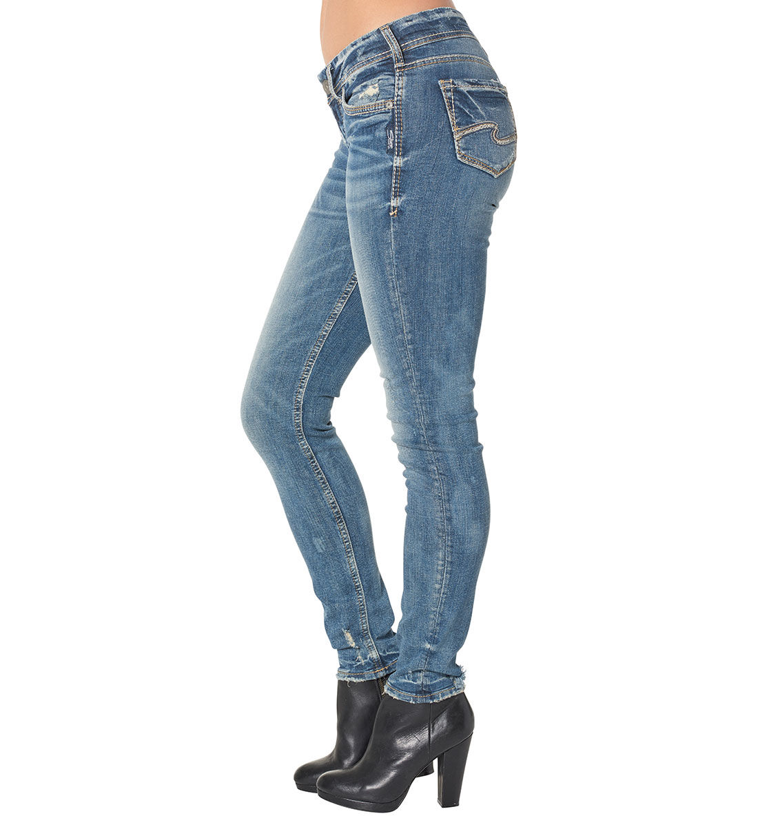 Silver jeans aiko mid cheap boot