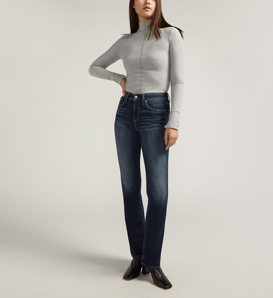 Buy Avery High Rise Slim Bootcut Jeans for CAD 98.00 Silver Jeans CA New