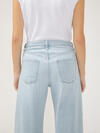 Be Easy Straight Leg Drawstring Jeans image number 4