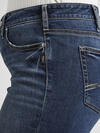 Suki Mid Rise Straight Crop Jeans Plus Size image number 3
