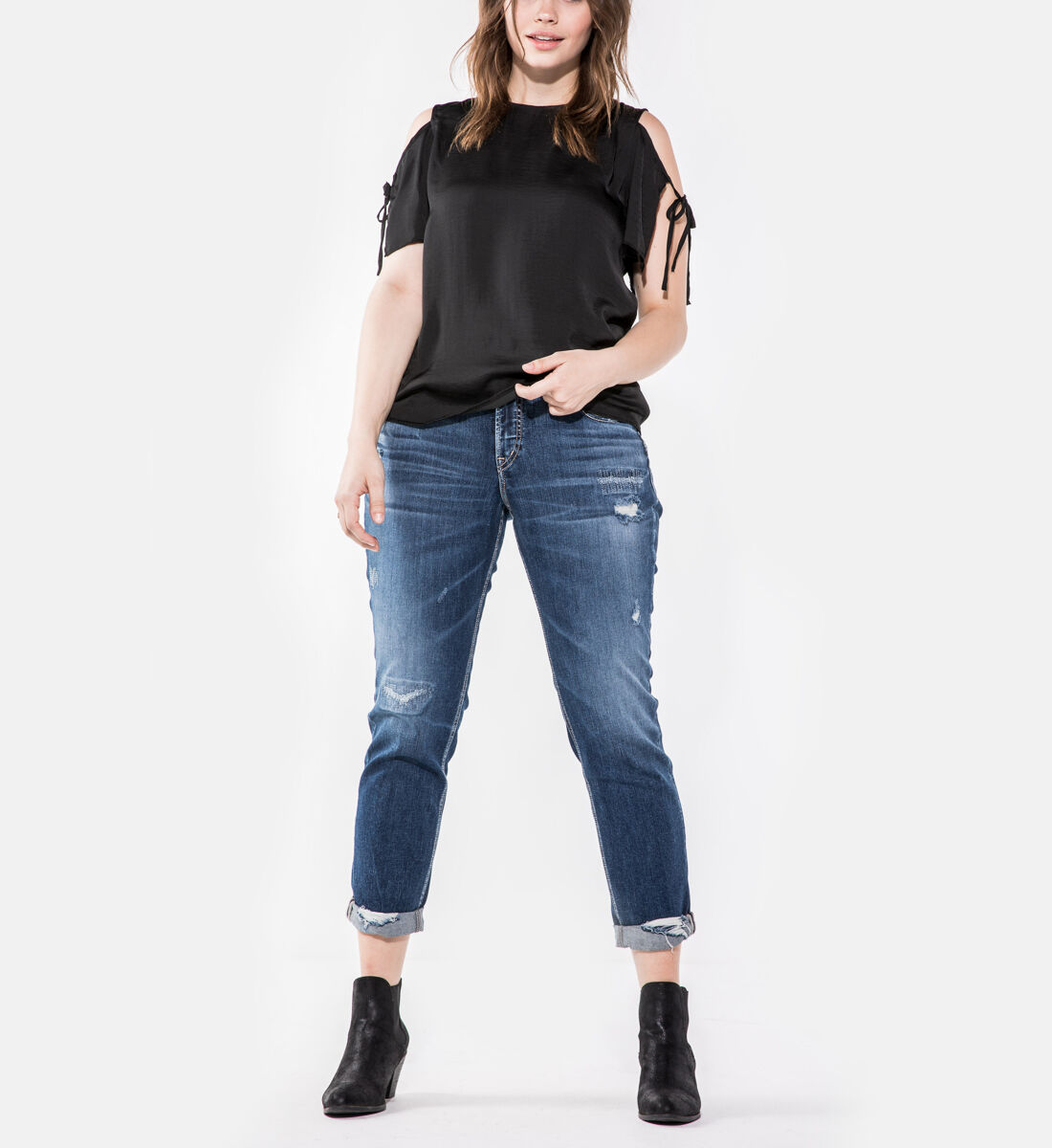 Silver jeans sam dark wash 2025