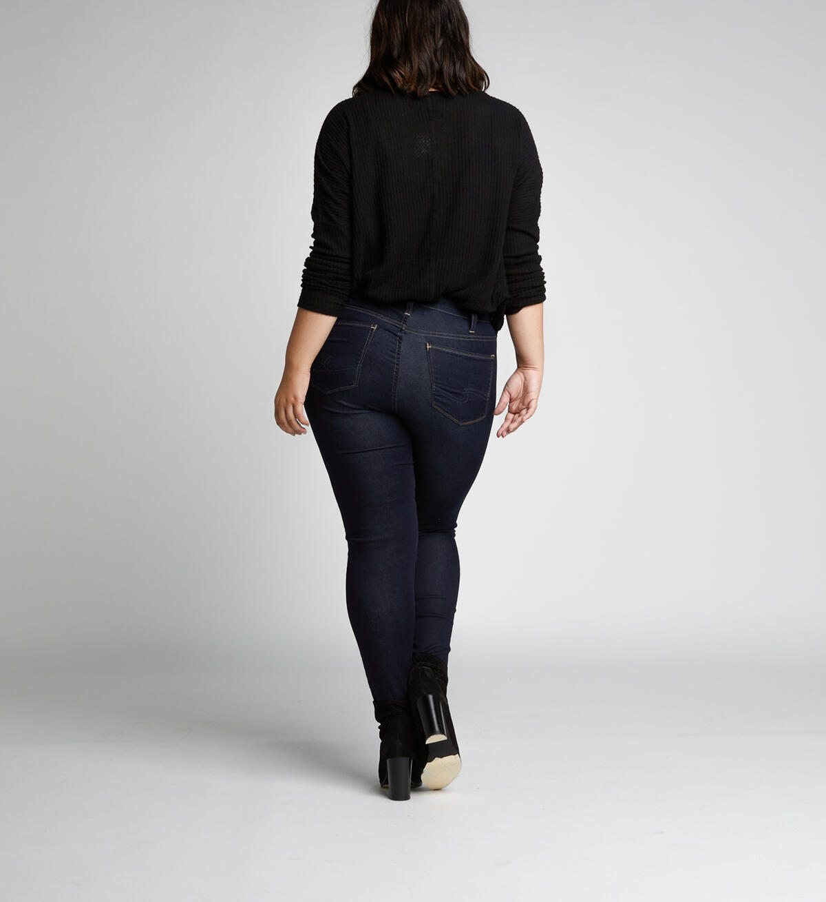 Mazy High Rise Skinny Leg Jeans Plus Size Final Sale, , hi-res image number 1