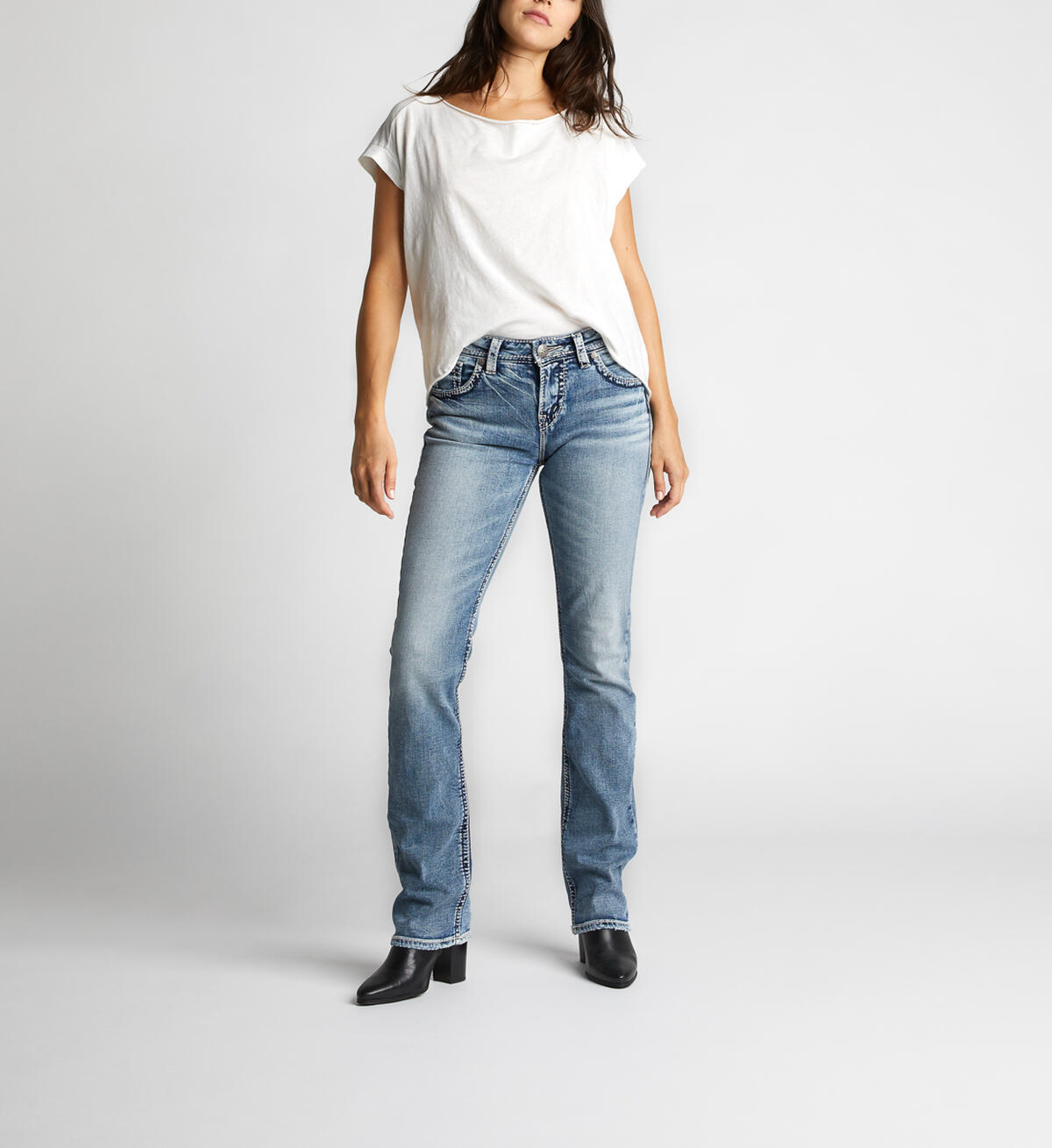 Suki High Baby Boot Light Wash, , hi-res image number 0