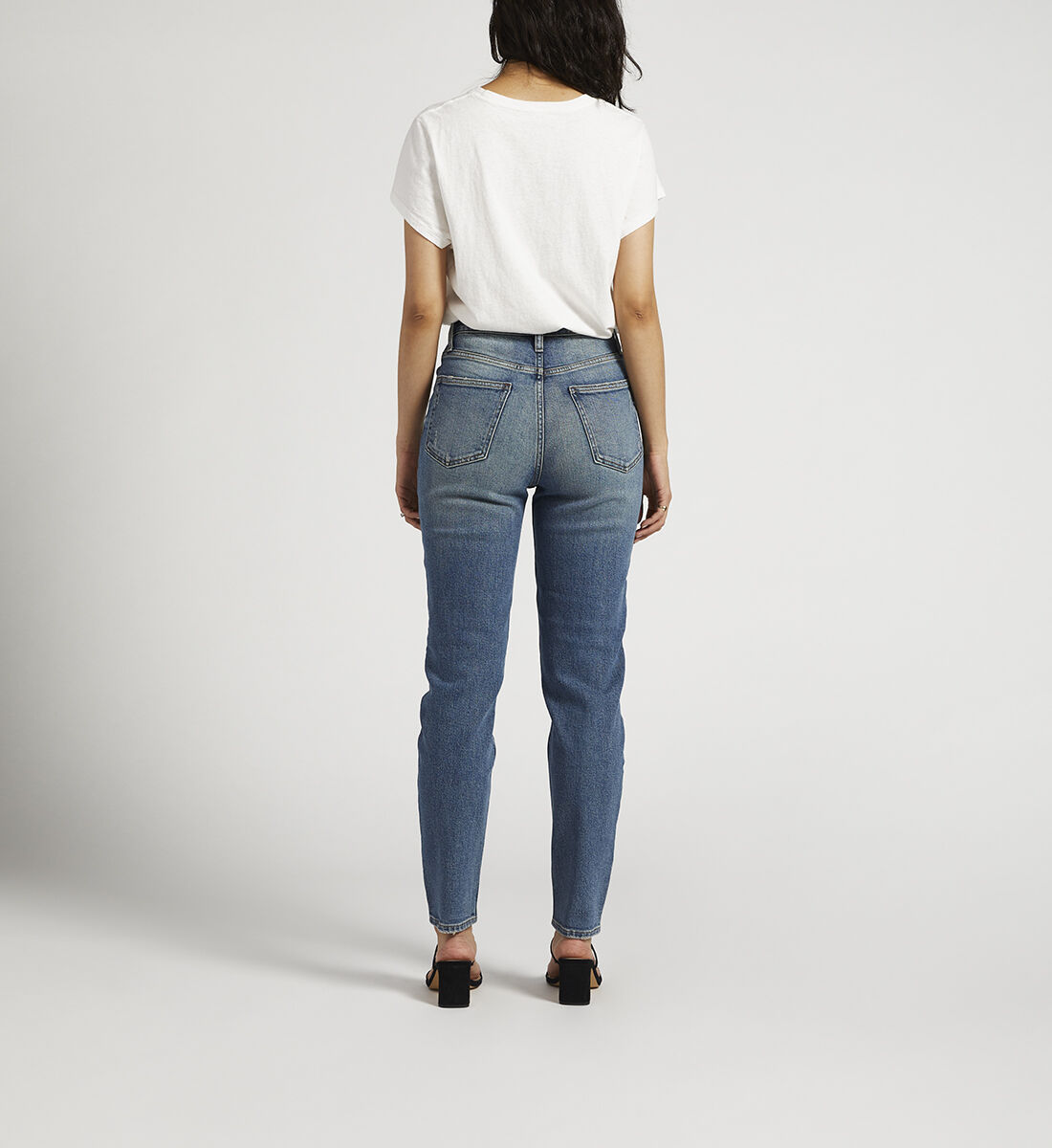 Rigid mom jeans sale