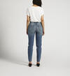 High Rise Tapered Leg Mom Jean, Indigo, hi-res image number 1