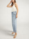 Baggy Mid Rise Wide Leg Cropped Jeans image number 2