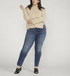 Britt Low Rise Straight Leg Jeans Plus Size, Indigo, hi-res image number 1