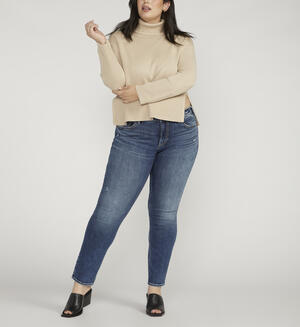 Britt Low Rise Straight Leg Jeans Plus Size