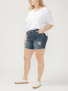 Suki Mid Rise Luxe Stretch Shorts Plus Size image number 2