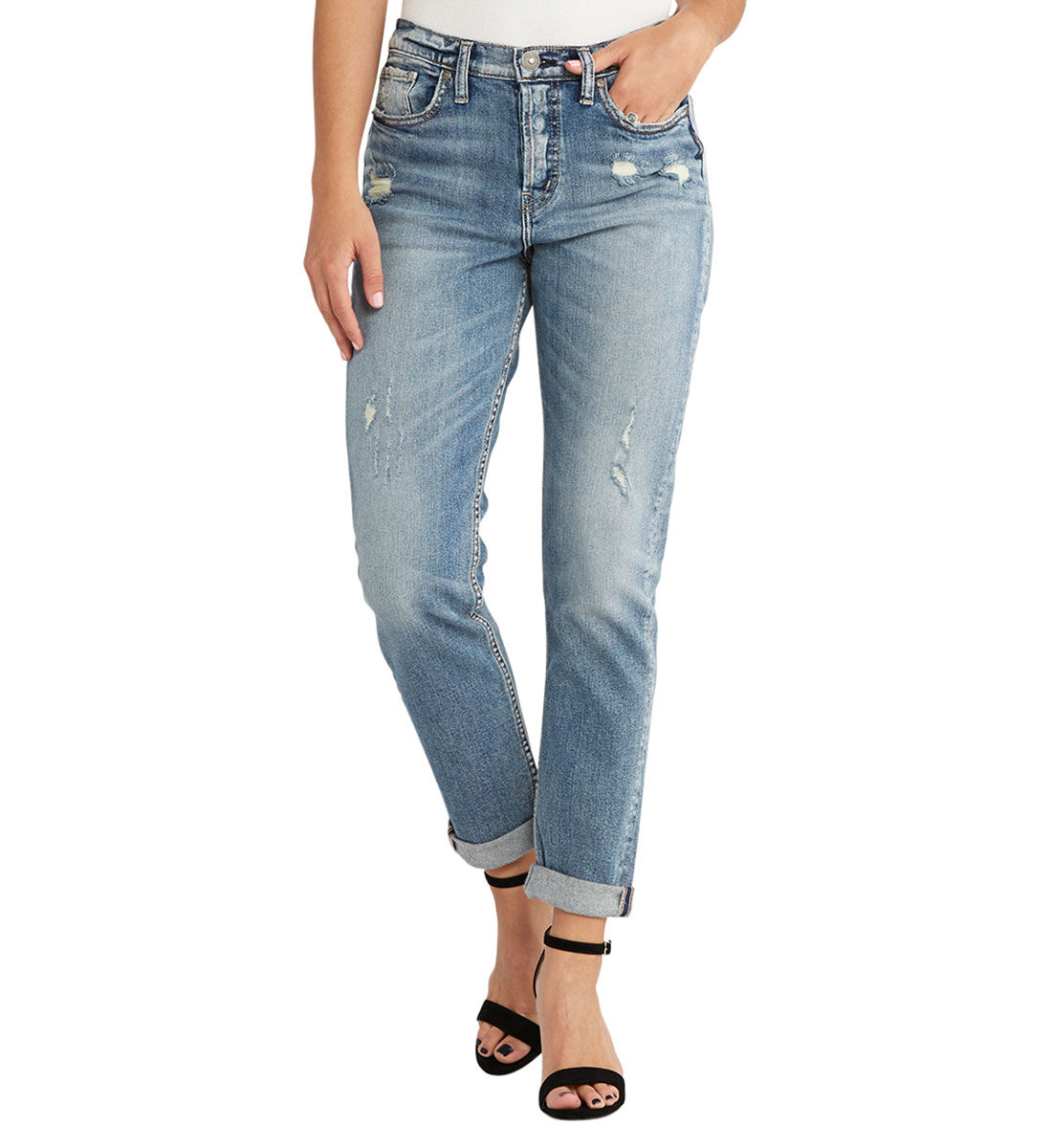 Mom jeans medium hotsell wash