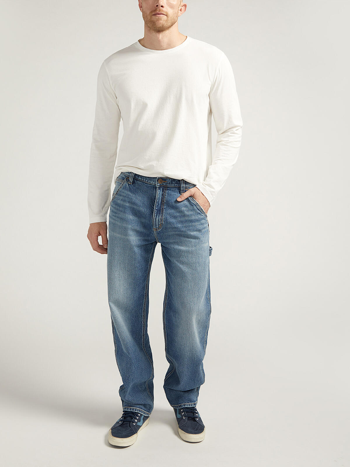 Relaxed Painter Jeans image number 0