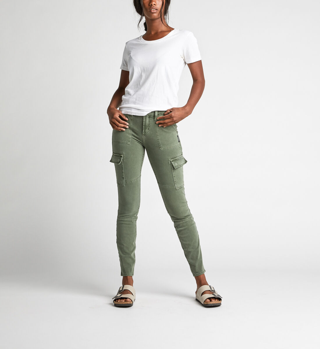 Womens cheap skinny cargo