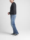 Eddie Relaxed Fit Tapered Leg Jeans image number 2