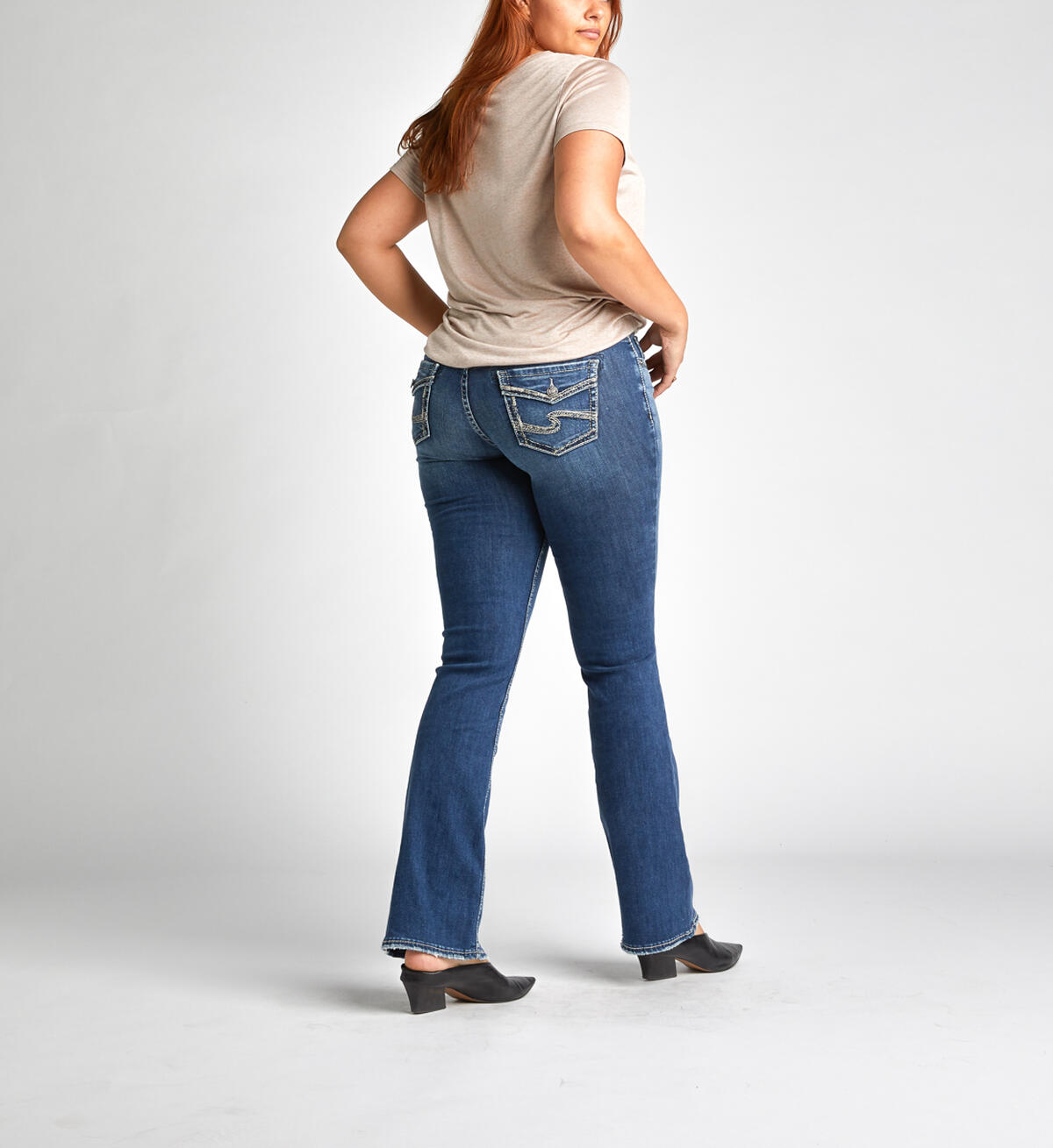 Suki Mid-Rise Curvy Slim Bootcut Jeans, , hi-res image number 5