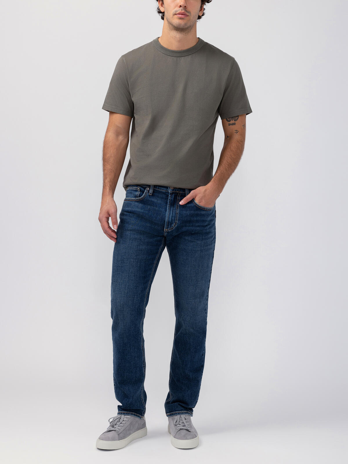 Allan Slim Straight Leg Jeans image number 0