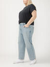 90s Relaxed Mid Rise Straight Leg Jeans Plus Size image number 2