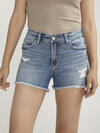 Suki Mid Rise Luxe Stretch Shorts image number 3