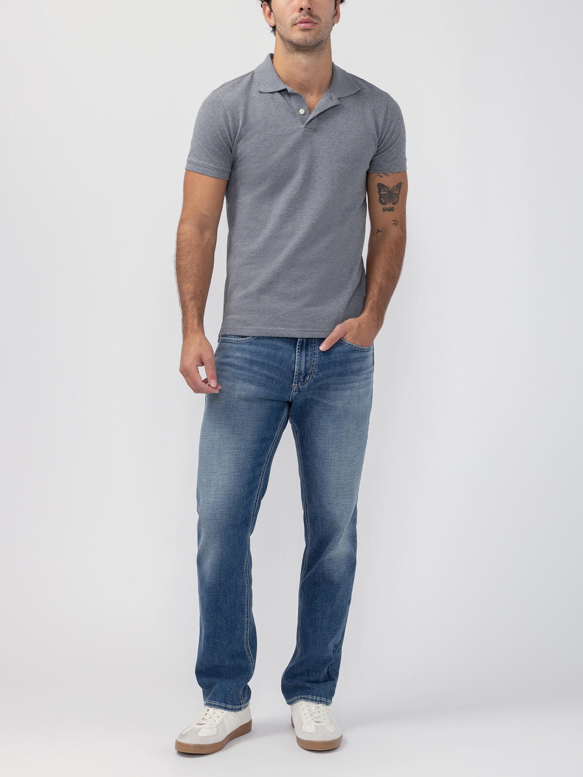 Allan Slim Straight Leg Jeans image number 0
