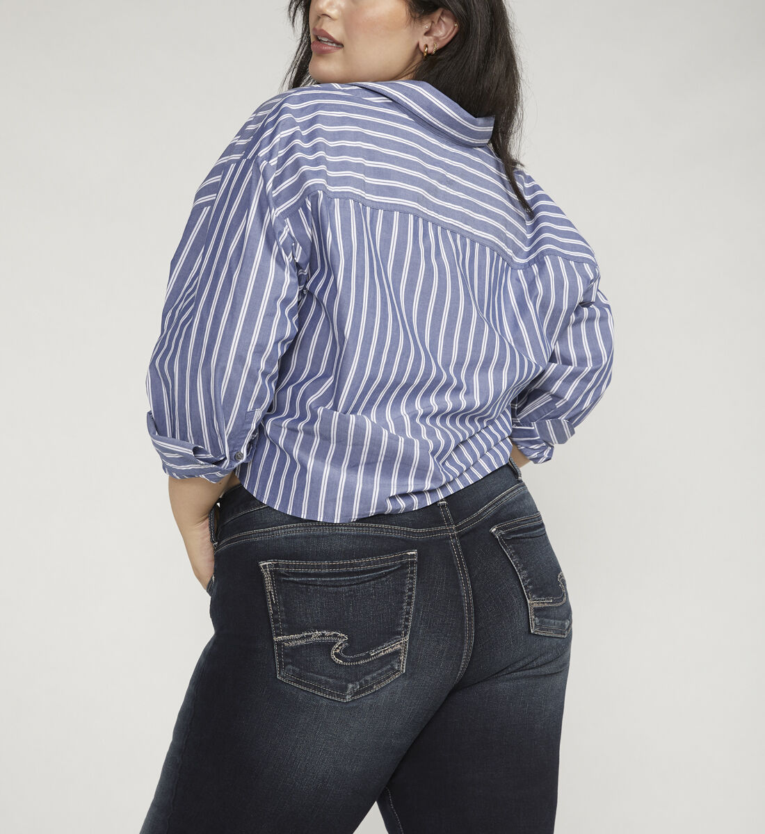 Buy Suki Mid Rise Straight Leg Jeans Plus Size for CAD