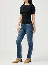 Beau High Rise Slim Leg Luxe Stretch Jeans image number 4