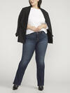 Elyse Mid Rise Slim Bootcut Jeans Plus Size image number 0