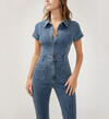 70s Flare Leg Denim Jumpsuit, , hi-res image number 3