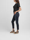 Elyse Mid Rise Skinny Crop Jeans image number 2