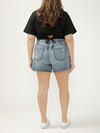 Boyfriend Mid Rise Short Plus Size image number 1